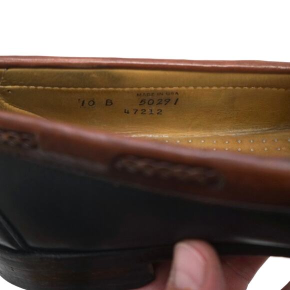 Allen Edmonds Woodstock Loafers Men's 10 B - Picture 11 of 11